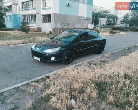 Чорний Пежо 407, об'ємом двигуна 2 л та пробігом 237 тис. км за 3900 $, фото 6 на Automoto.ua