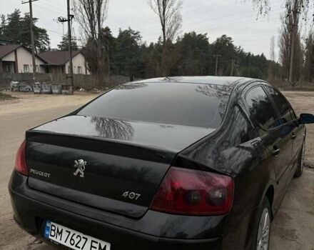 Чорний Пежо 407, об'ємом двигуна 1.8 л та пробігом 263 тис. км за 4600 $, фото 8 на Automoto.ua