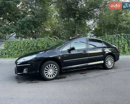 Черный Пежо 407, объемом двигателя 2 л и пробегом 474 тыс. км за 3700 $, фото 9 на Automoto.ua