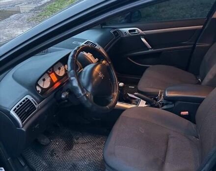 Чорний Пежо 407, об'ємом двигуна 1.8 л та пробігом 263 тис. км за 4600 $, фото 12 на Automoto.ua
