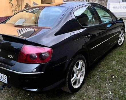 Черный Пежо 407, объемом двигателя 2.72 л и пробегом 300 тыс. км за 4800 $, фото 2 на Automoto.ua