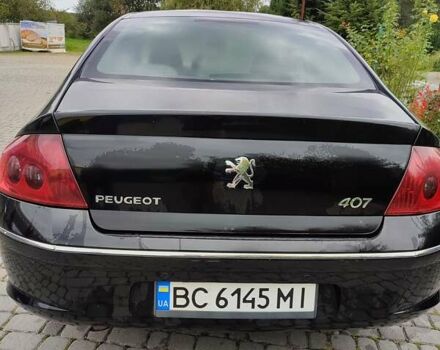 Пежо 407 2007 в Львове на Automoto.ua Черный Пежо 407, объемом двигателя 1.6 л и пробегом 180 тыс. км за 4400 $, фото 2 на Automoto.ua