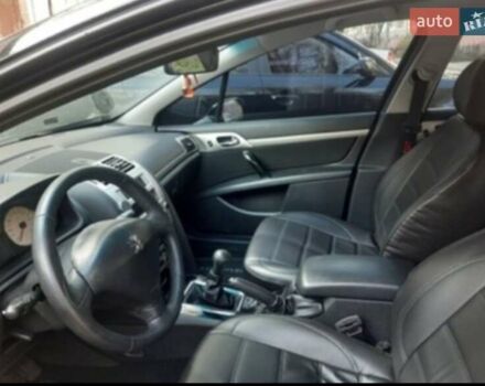 Чорний Пежо 407, об'ємом двигуна 2 л та пробігом 480 тис. км за 4500 $, фото 4 на Automoto.ua