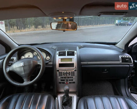 Черный Пежо 407, объемом двигателя 2 л и пробегом 474 тыс. км за 3700 $, фото 8 на Automoto.ua