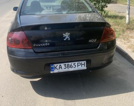 Чорний Пежо 407, об'ємом двигуна 1.7 л та пробігом 400 тис. км за 3200 $, фото 1 на Automoto.ua