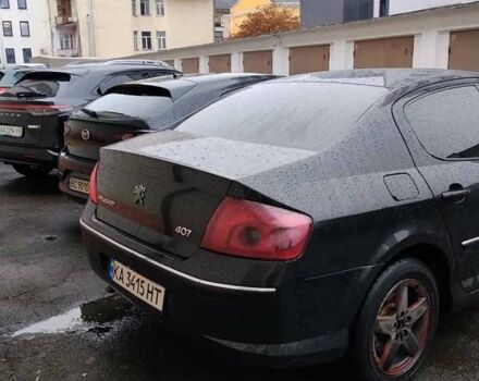 Черный Пежо 407, объемом двигателя 2 л и пробегом 268 тыс. км за 3450 $, фото 2 на Automoto.ua