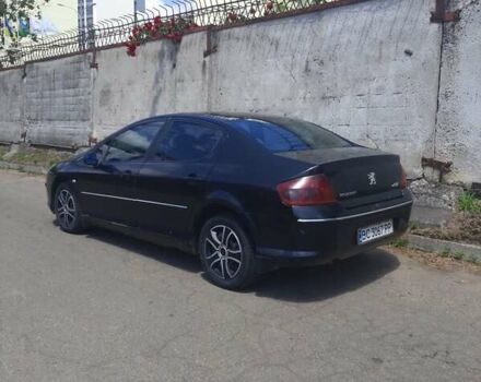 Черный Пежо 407, объемом двигателя 2 л и пробегом 123 тыс. км за 3350 $, фото 2 на Automoto.ua