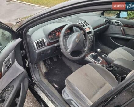 Черный Пежо 407, объемом двигателя 1.56 л и пробегом 250 тыс. км за 2600 $, фото 8 на Automoto.ua