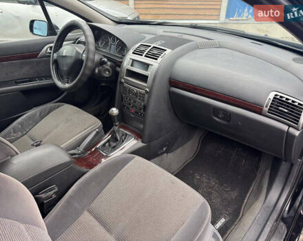 Черный Пежо 407, объемом двигателя 1.56 л и пробегом 200 тыс. км за 2900 $, фото 6 на Automoto.ua