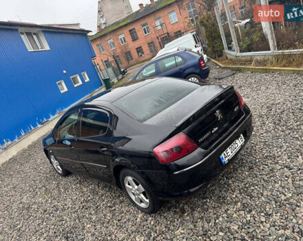 Черный Пежо 407, объемом двигателя 1.56 л и пробегом 200 тыс. км за 2900 $, фото 3 на Automoto.ua