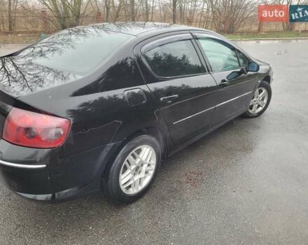 Черный Пежо 407, объемом двигателя 1.56 л и пробегом 250 тыс. км за 2600 $, фото 6 на Automoto.ua