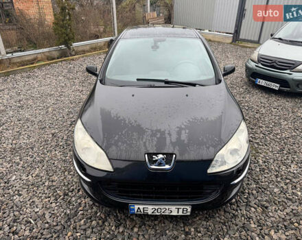 Черный Пежо 407, объемом двигателя 1.56 л и пробегом 200 тыс. км за 2900 $, фото 1 на Automoto.ua