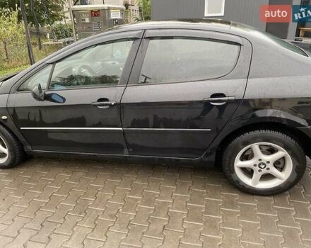Чорний Пежо 407, об'ємом двигуна 1.6 л та пробігом 517 тис. км за 3800 $, фото 2 на Automoto.ua