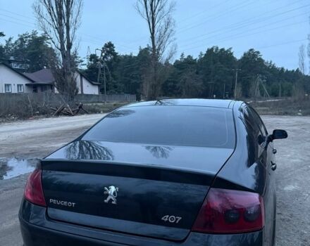 Чорний Пежо 407, об'ємом двигуна 1.7 л та пробігом 206 тис. км за 4600 $, фото 6 на Automoto.ua