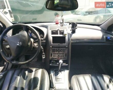 Черный Пежо 407, объемом двигателя 2 л и пробегом 320 тыс. км за 4200 $, фото 11 на Automoto.ua