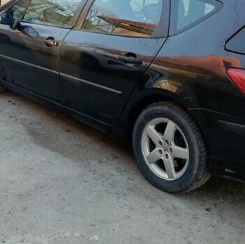 Чорний Пежо 407, об'ємом двигуна 2 л та пробігом 330 тис. км за 4000 $, фото 4 на Automoto.ua