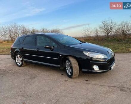 Черный Пежо 407, объемом двигателя 2 л и пробегом 307 тыс. км за 5100 $, фото 7 на Automoto.ua