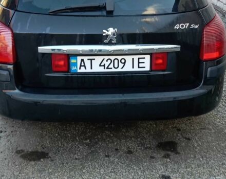 Чорний Пежо 407, об'ємом двигуна 2 л та пробігом 340 тис. км за 3904 $, фото 2 на Automoto.ua
