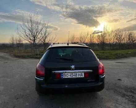 Черный Пежо 407, объемом двигателя 2 л и пробегом 306 тыс. км за 5000 $, фото 9 на Automoto.ua