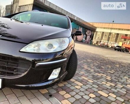 Чорний Пежо 407, об'ємом двигуна 2 л та пробігом 224 тис. км за 5400 $, фото 2 на Automoto.ua