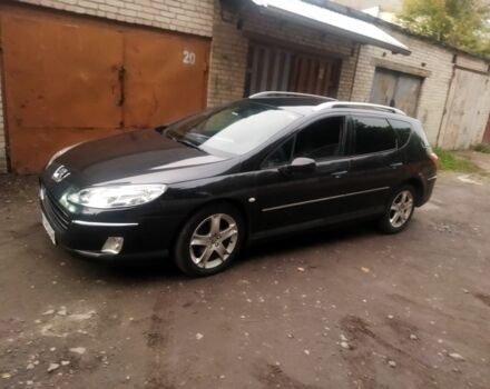 Чорний Пежо 407, об'ємом двигуна 2 л та пробігом 240 тис. км за 5400 $, фото 4 на Automoto.ua