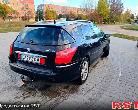 Чорний Пежо 407, об'ємом двигуна 2.7 л та пробігом 300 тис. км за 4850 $, фото 4 на Automoto.ua