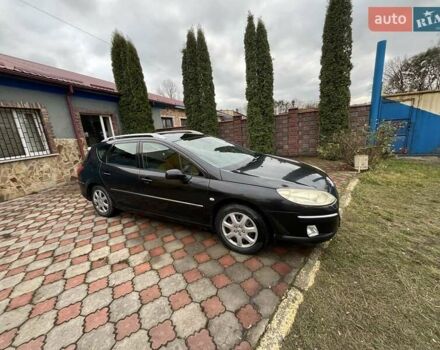 Чорний Пежо 407, об'ємом двигуна 1.7 л та пробігом 197 тис. км за 4500 $, фото 1 на Automoto.ua