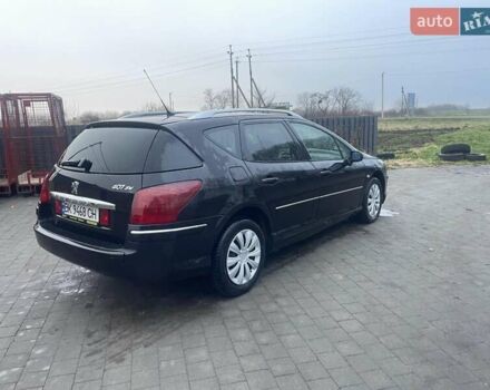 Черный Пежо 407, объемом двигателя 1.56 л и пробегом 270 тыс. км за 2499 $, фото 3 на Automoto.ua