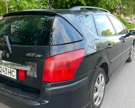 Черный Пежо 407, объемом двигателя 1.6 л и пробегом 348 тыс. км за 3000 $, фото 5 на Automoto.ua