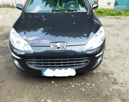 Чорний Пежо 407, об'ємом двигуна 2 л та пробігом 240 тис. км за 5400 $, фото 1 на Automoto.ua