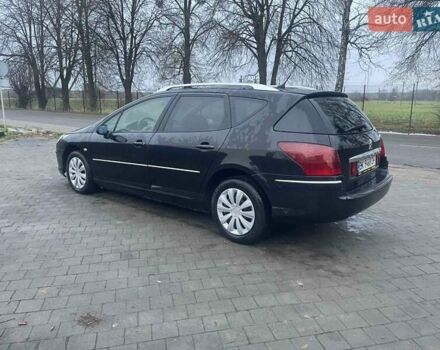 Черный Пежо 407, объемом двигателя 1.56 л и пробегом 270 тыс. км за 2499 $, фото 5 на Automoto.ua