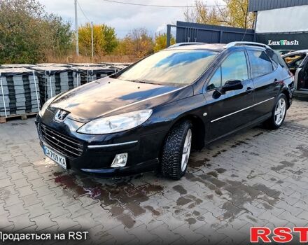 Чорний Пежо 407, об'ємом двигуна 2.7 л та пробігом 300 тис. км за 4850 $, фото 1 на Automoto.ua