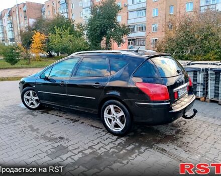 Пежо 407 2006 у Ватутіне на Automoto.ua Чорний Пежо 407, об'ємом двигуна 2.7 л та пробігом 300 тис. км за 4850 $, фото 2 на Automoto.ua