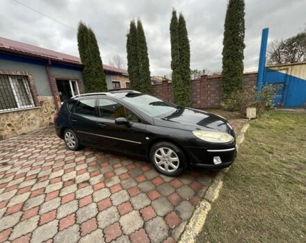 Чорний Пежо 407, об'ємом двигуна 1.7 л та пробігом 197 тис. км за 4500 $, фото 2 на Automoto.ua