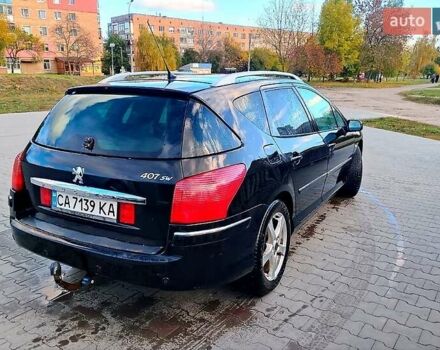 Пежо 407 2006 в Ватутино на Automoto.ua Черный Пежо 407, объемом двигателя 2.7 л и пробегом 300 тыс. км за 4850 $, фото 3 на Automoto.ua
