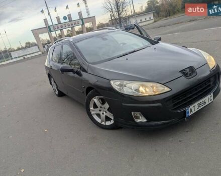 Черный Пежо 407, объемом двигателя 2.18 л и пробегом 306 тыс. км за 4800 $, фото 11 на Automoto.ua