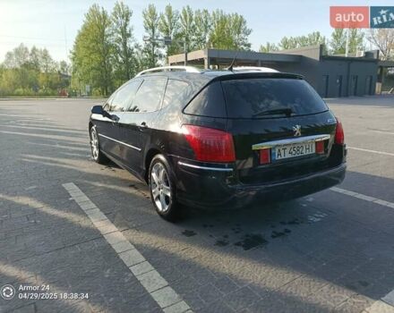 Чорний Пежо 407, об'ємом двигуна 2 л та пробігом 259 тис. км за 4999 $, фото 23 на Automoto.ua