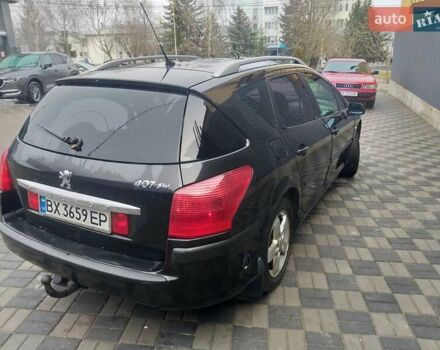 Чорний Пежо 407, об'ємом двигуна 1.8 л та пробігом 240 тис. км за 4700 $, фото 5 на Automoto.ua