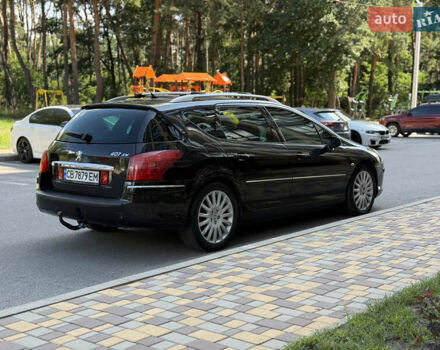 Черный Пежо 407, объемом двигателя 2.7 л и пробегом 210 тыс. км за 5333 $, фото 5 на Automoto.ua