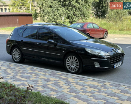 Черный Пежо 407, объемом двигателя 2.7 л и пробегом 210 тыс. км за 5333 $, фото 3 на Automoto.ua
