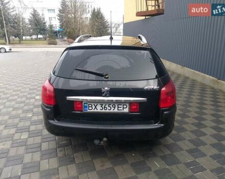 Чорний Пежо 407, об'ємом двигуна 1.8 л та пробігом 240 тис. км за 4700 $, фото 6 на Automoto.ua