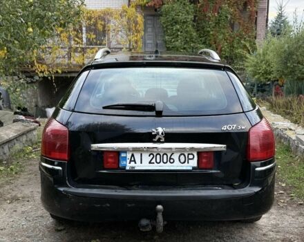 Пежо 407 2007 в Белой Церкве на Automoto.ua Черный Пежо 407, объемом двигателя 1.6 л и пробегом 251 тыс. км за 3400 $, фото 3 на Automoto.ua