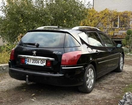 Пежо 407 2007 в Белой Церкве на Automoto.ua Черный Пежо 407, объемом двигателя 1.6 л и пробегом 251 тыс. км за 3400 $, фото 1 на Automoto.ua