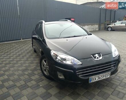 Чорний Пежо 407, об'ємом двигуна 1.8 л та пробігом 240 тис. км за 4700 $, фото 1 на Automoto.ua