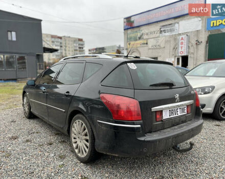 Черный Пежо 407, объемом двигателя 2.72 л и пробегом 310 тыс. км за 5000 $, фото 4 на Automoto.ua