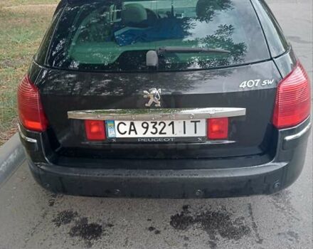 Чорний Пежо 407, об'ємом двигуна 2.72 л та пробігом 281 тис. км за 6700 $, фото 5 на Automoto.ua
