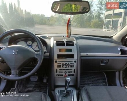 Чорний Пежо 407, об'ємом двигуна 2 л та пробігом 259 тис. км за 4999 $, фото 13 на Automoto.ua