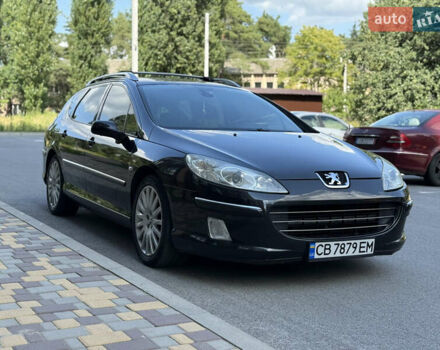 Черный Пежо 407, объемом двигателя 2.7 л и пробегом 210 тыс. км за 5333 $, фото 2 на Automoto.ua