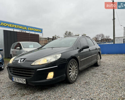 Черный Пежо 407, объемом двигателя 2.72 л и пробегом 310 тыс. км за 5000 $, фото 1 на Automoto.ua