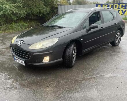 Черный Пежо 407, объемом двигателя 1.6 л и пробегом 1 тыс. км за 3750 $, фото 1 на Automoto.ua
